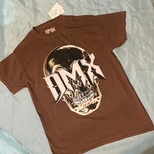 Late rapper DMX skull graphic tee in Vintage